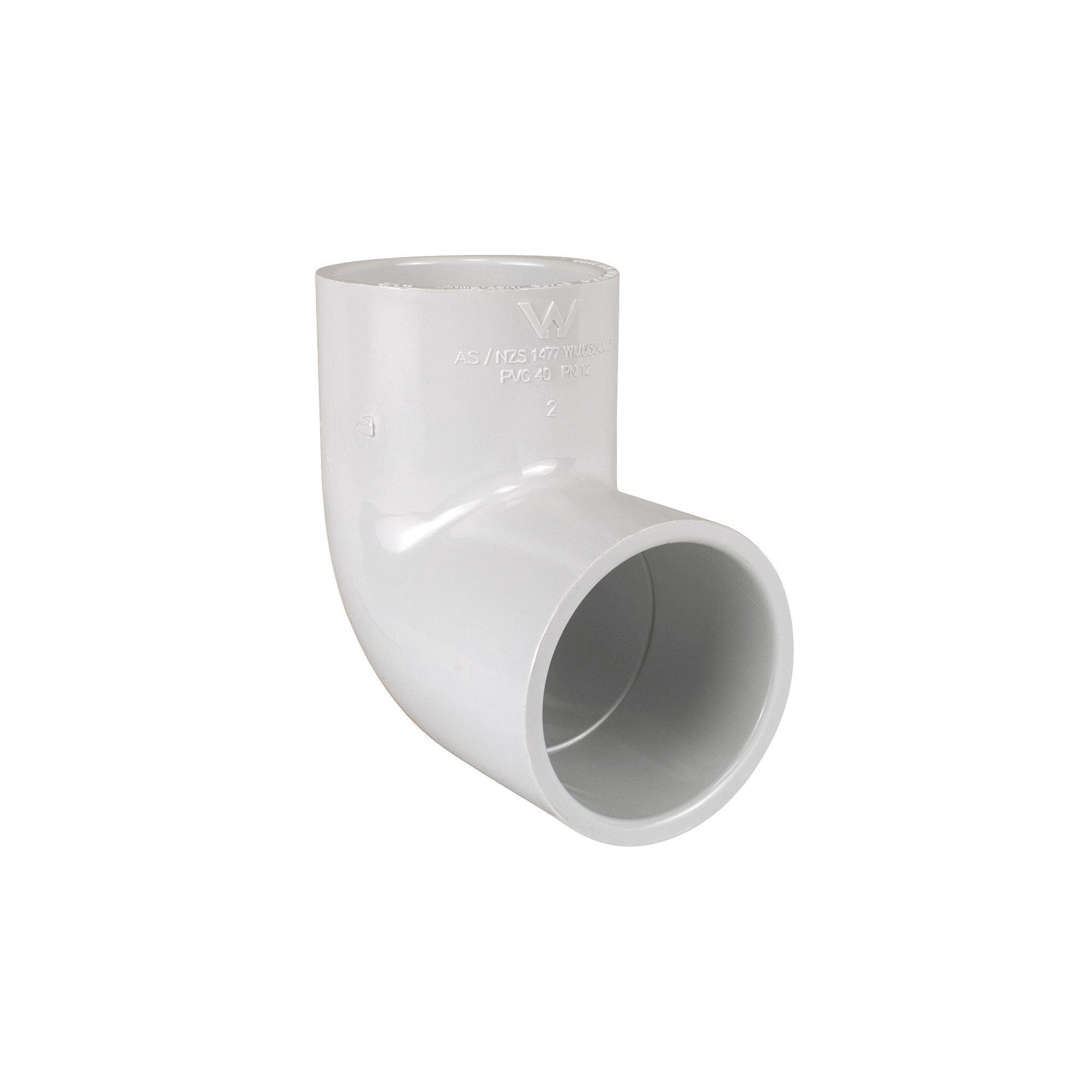 PVC Elbow 1.5 White